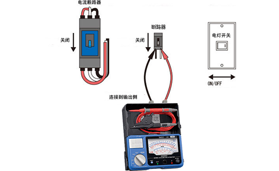 電燈開關(guān)的絕緣檢測方法